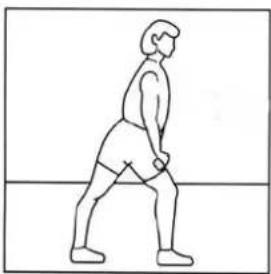 Bremshey Orbit Fit 4182b - Stretching the calf muscles - 1