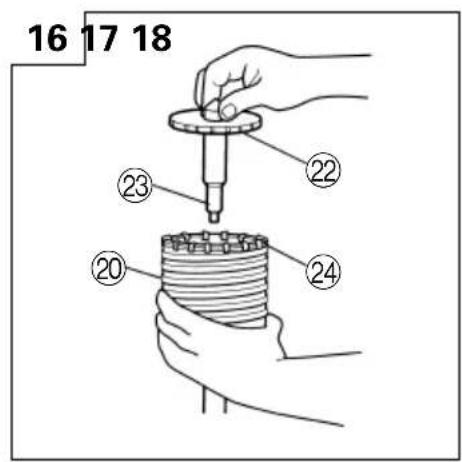 16 17 18 23 22 20 24