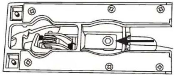 Cotech JD2902LK - Adjusting the soleplate bevel angle - 1