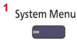 Utax 3555i - Display the screen. - 1