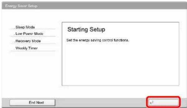 Utax 3555i - Configure the settings. - 1