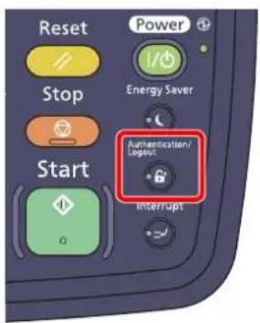 Utax 3555i - Logout - 1