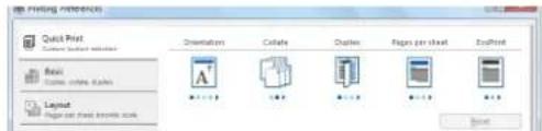 Utax 3555i - [ Quick Print] tab - 1