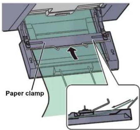 Utax 3555i - Load paper. - 2