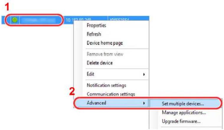 Utax 3555i - Load the Address Book data. - 1