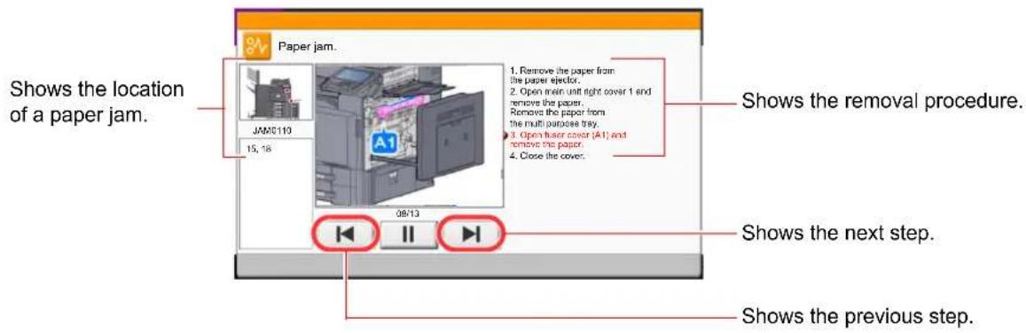 Utax 3555i - Clearing Paper Jams - 1