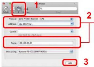 Utax 3555i - Configure the printer. - 4