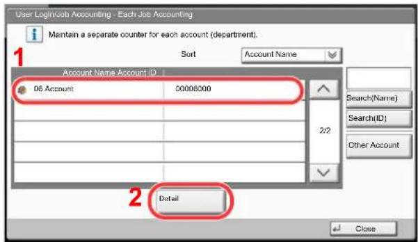 Utax 3555i - Check the number of pages. - 1