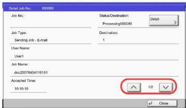 Utax 3555i - Check the information. - 2