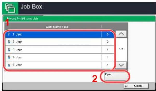 Utax 3555i - Print and delete the document. - 1