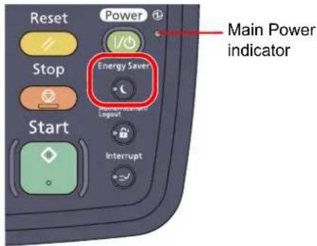 Utax 3555i - Low Power Mode - 1