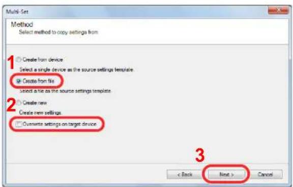 Utax 3555i - Load the Address Book data. - 3