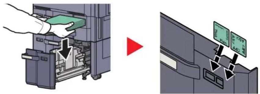 Utax 3555i - Load paper. - 1