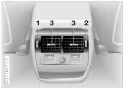 BMW X5 4.4i (2005) - Ventilation - 1