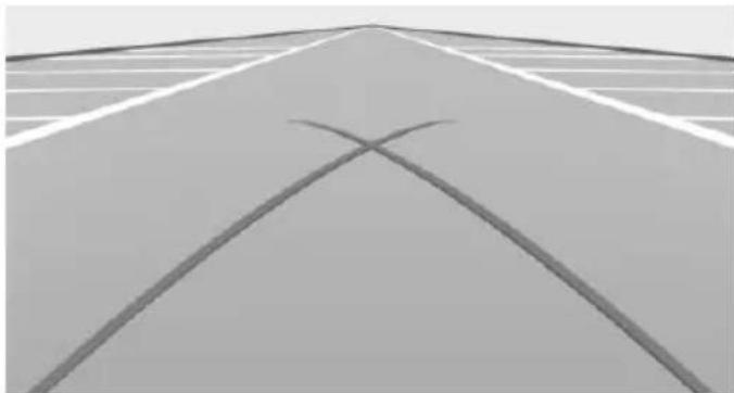 BMW 750Li xDrive (2015) - Turning circle lines - 1
