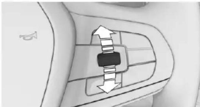 BMW 750Li xDrive (2015) - Activating a list and adjusting the setting - 1