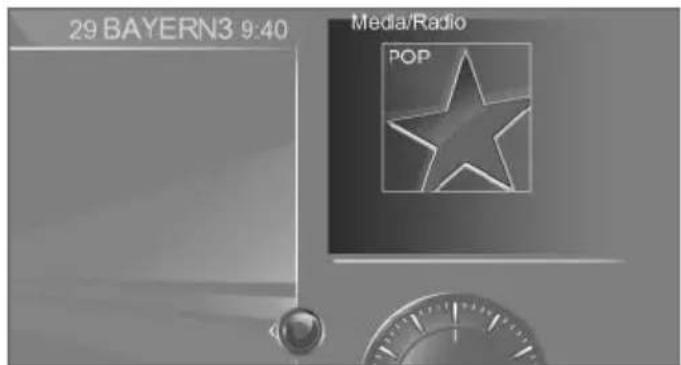 BMW 750Li xDrive (2015) - Selecting the display - 1