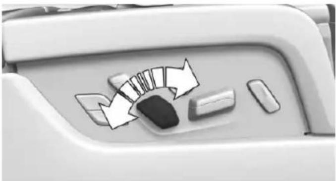 BMW 750Li xDrive (2015) - Folding the footrest out/in - 3