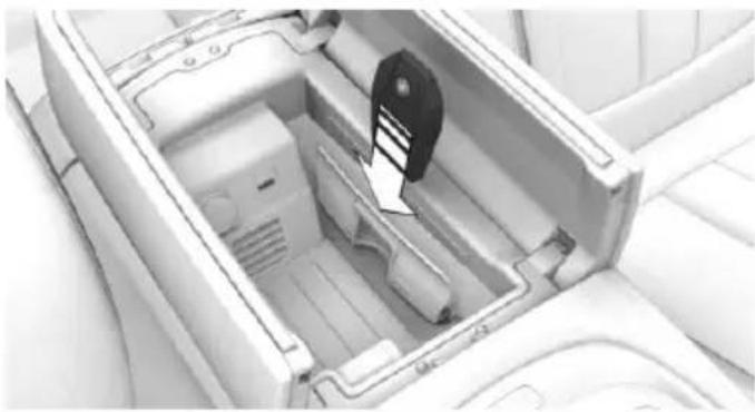 BMW 750Li xDrive (2015) - Charging the remote control battery - 1