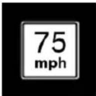 BMW 750Li xDrive (2015) - Speed limit detection - 1