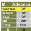 NISSIN Di866 mark II (Sony) - How to find SD or SF? - 1
