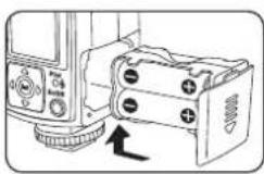 NISSIN Di866 Professional (Nikon) - Inserting batteries - 3