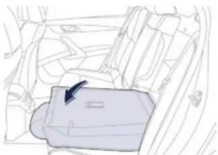PEUGEOT 508 SW (2016) - Sitz vom Fond aus umklappen - 2