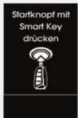 HYUNDAI Sante Fe (2015) - Startknopf mit Smart Key drücken (Smartkey-System) - 2
