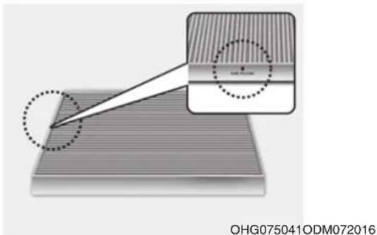 HYUNDAI Sante Fe (2015) - Filter prüfen - 4
