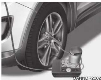 HYUNDAI Sante Fe (2015) - VORSICHT - Provisorische Reparatur - 1
