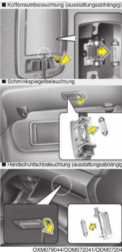HYUNDAI Sante Fe (2015) - Rücklicht/Rückfahrscheinwerfer (Glühlampenausführung) - 8
