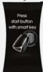 Startknopf mit Smart Key drücken