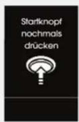 HYUNDAI Sante Fe (2015) - Startknopf nochmals drücken (Smartkey-System) - 2