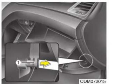 HYUNDAI Sante Fe (2015) - Filter prüfen - 2