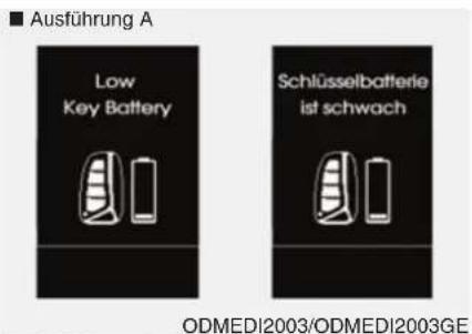 HYUNDAI Sante Fe (2015) - Schlüsselbatterie ist schwach (Smartkey-System) - 1