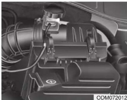 HYUNDAI Sante Fe (2015) - Filter ersetzen - 1