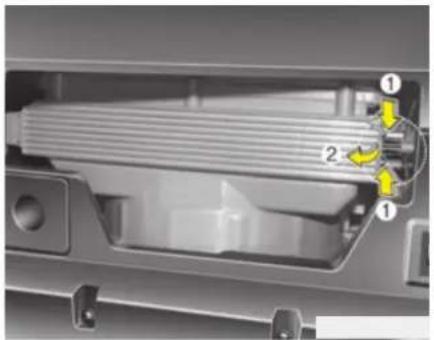 HYUNDAI Sante Fe (2015) - Filter prüfen - 3