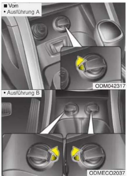 Vom • Ausführung A • Ausführung B ODM042317 ODMECO2037