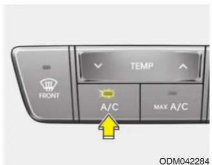 FRONT TEMP A/C MAX A/C ODM042284