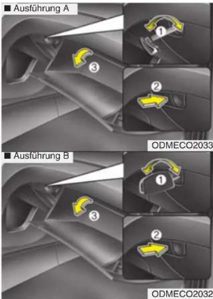 Ausführung A ODMECO2033 Ausführung B ODMECO2032