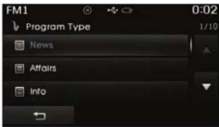 FM1 0:02 Program Type 1/10 News Affairs Info