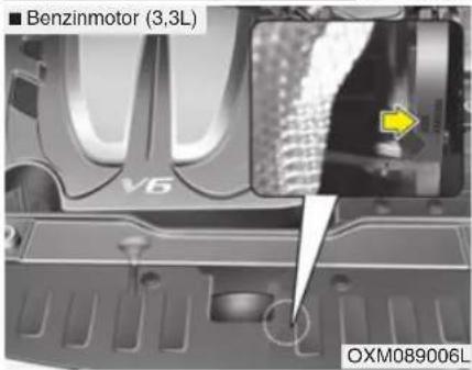 ■ Benzimotor (3,3L) V6 OXM089006L
