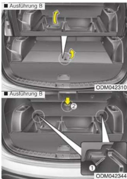 Ausführung B ODM042310 Ausführung B ② ① ODM042344