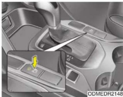 HYUNDAI Sante Fe (2015) - Verwendung des hinteren Parkassistenten - 1