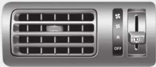 HYUNDAI Sante Fe (2015) - MANUELLES KLIMA- UND BELÜFTUNGSSYSTEM (AUSSTATTUNGSABHÄNGIG) - 2