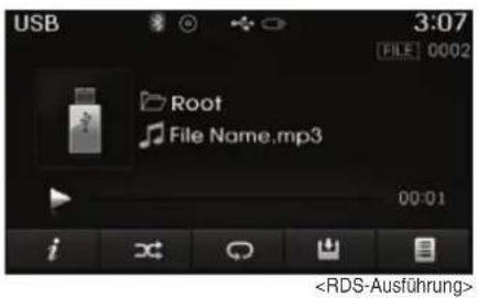 USB 3:07 [FILE] 0002 Root File Name.mp3 00:01 i
