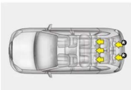 HYUNDAI Sante Fe (2015) - VORSICHT - Fahrzeug be- und entladen - 1