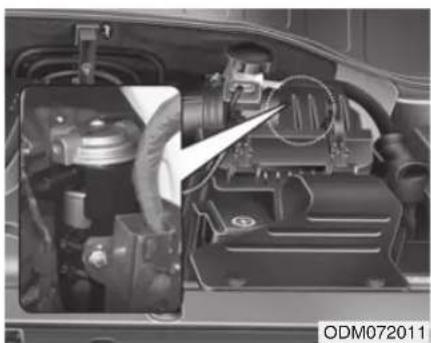 HYUNDAI Sante Fe (2015) - Kraftstofffilterpatrone ersetzen - 1