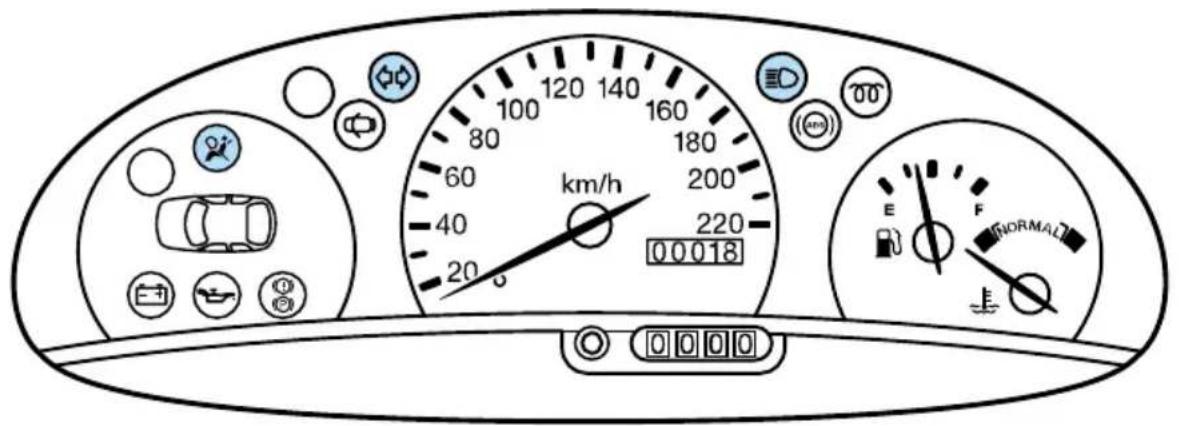 FORD Fiesta (1997) - Instrumententafel - 1