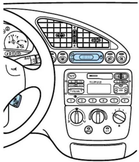 FORD Fiesta (1997) - Automatisches Einschalten - 1